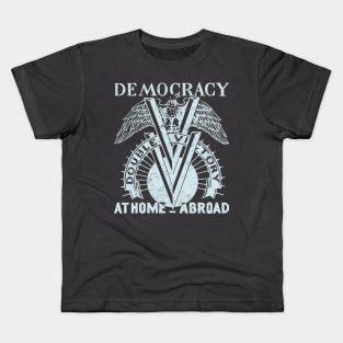 Democracy Double V - light Kids T-Shirt